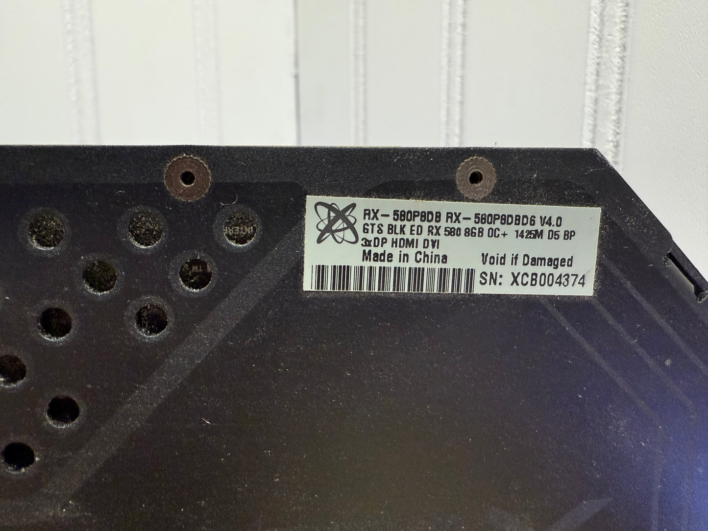 Not working correctly Rx580