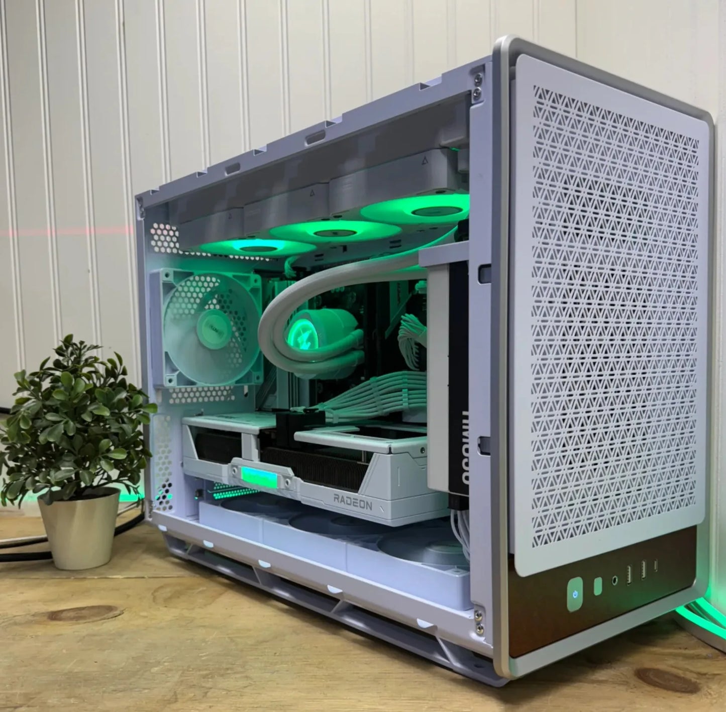 🤍White Sophisticated🤍 7700X/32GDDR5/9070/2x1TBNVME/360mmAIO/850w PSU/