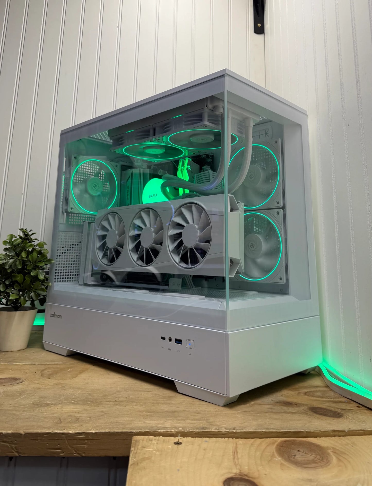 🧊SPRING SNOWFLAKE V2🧊 9800X3D/9070XT/32DDR5/2TBNVME/850w/