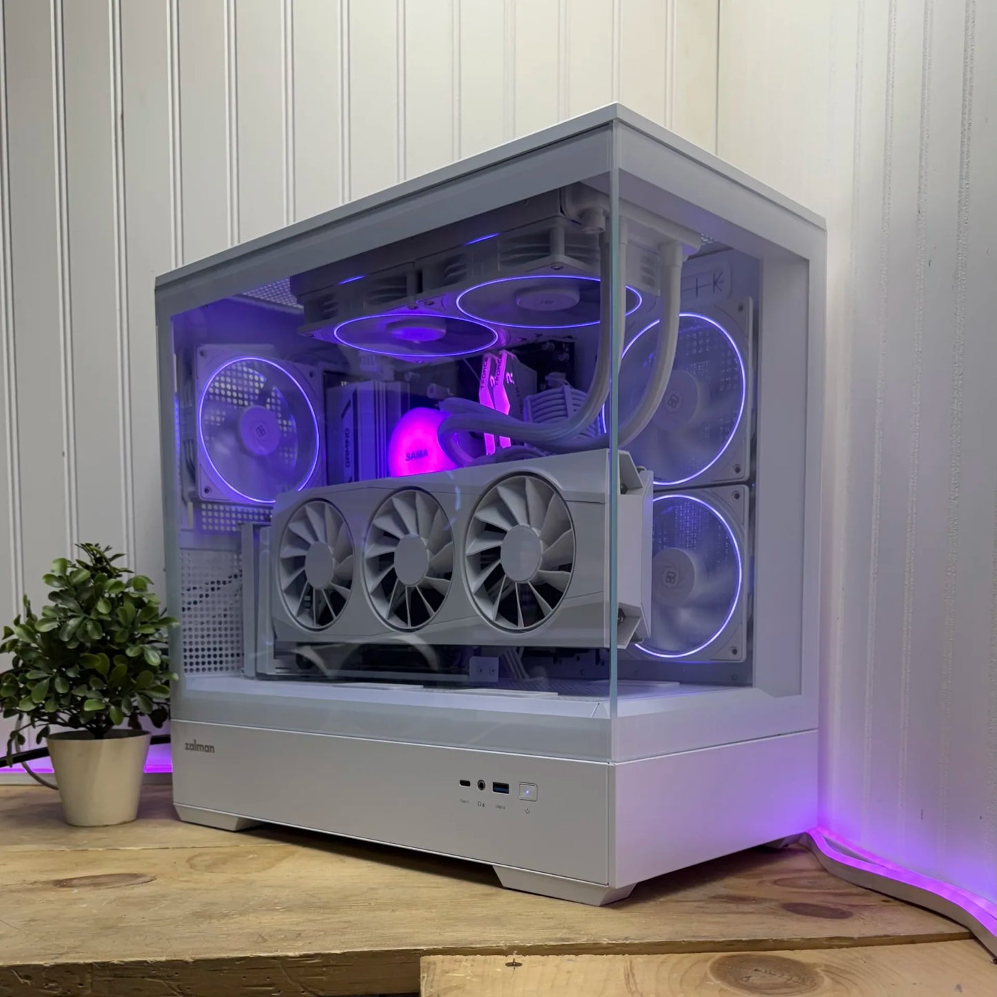 🧊SPRING SNOWFLAKE V2🧊 9800X3D/9070XT/32DDR5/2TBNVME/850w/