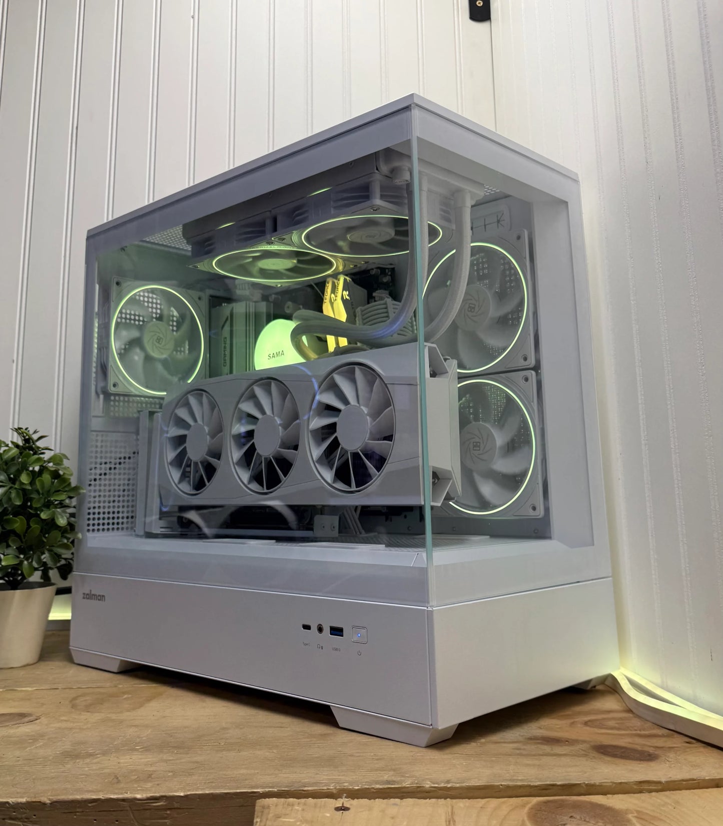 🧊SPRING SNOWFLAKE V2🧊 9800X3D/9070XT/32DDR5/2TBNVME/850w/